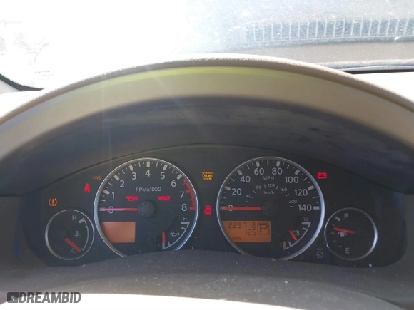 2005 Nissan Pathfinder LE with VIN 5N1AR18W95C733951, listed as a IAAI auction lot 41847161 with 225,716 mi miles. Bid and sale history available at carsss.com. Image 7.