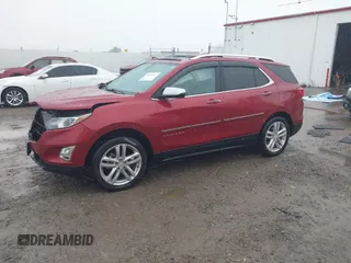 2018 Chevrolet Equinox Premier with VIN 2GNAXVEVXJ6115268, listed as a IAAI auction lot 40881577 with 61,910 mi miles and . Bid and sale history available at DreamBid. Image 23.
