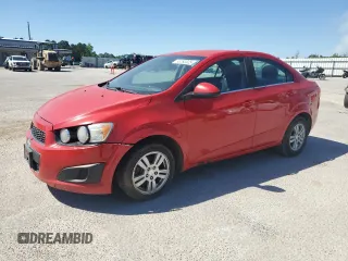 2013 Chevrolet Sonic LT with VIN 1G1JC5SG1D4174699, listed as a Copart auction lot 53293325 with 193,438 mi miles and Clean Title. Bid and sale history available at carsss.com. Image 1.