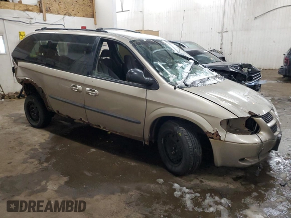 2003 Dodge Caravan EL with VIN 2D4GP34353R232476, listed as a Copart auction lot 45239135 with 197,903 mi miles and Salvage Title. Bid and sale history available at carsss.com. Image 4.