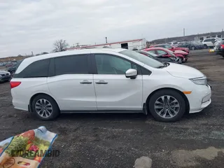 2023 Honda Odyssey EX-L with VIN 5FNRL6H64PB057372, listed as a IAAI auction lot 41306641 with 133,803 mi miles. Bid and sale history available at carsss.com. Image 13.
