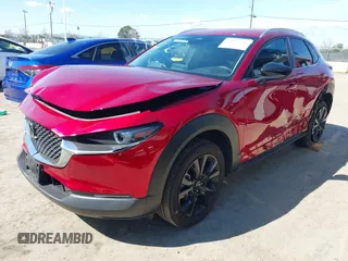 2024 Mazda CX-30 2.5 S Select Sport with VIN 3MVDMBBM0RM707223, listed as a IAAI auction lot 41837227 with 8,043 mi miles. Bid and sale history available at carsss.com. Image 2.