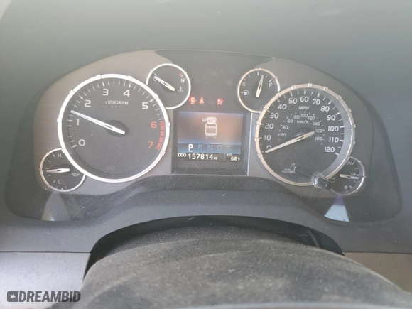 2015 Toyota Tundra 4WD Truck SR with VIN 5TFUW5F13FX443756, listed as a Copart auction lot 85118844 with 157,814 mi miles and Salvage Title. Bid and sale history available at carsss.com. Image 9.
