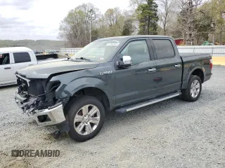 2018 Ford F-150 XL with VIN 1FTEW1EG6JKF97094, listed as a Copart auction lot 51068505 with 83,097 mi miles and Salvage Title. Bid and sale history available at carsss.com. Image 1.