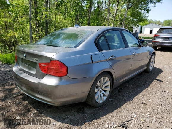 2009 BMW 3 Series 328i xDrive with VIN WBAPK735X9A449375, listed as a Copart auction lot 58939475 with 255,512 mi miles and Non repairable. Bid and sale history available at DreamBid. Image 3.