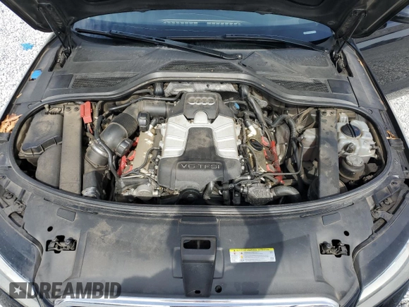 2013 Audi A8 3.0L с VIN WAUAGAFDXDN003929, выставлен на аукционе Copart как лот 44928465 с пробегом 186 921 миль миль и Списание • Salvage title. История ставок и продаж доступна на DreamBid. Изображение 11.