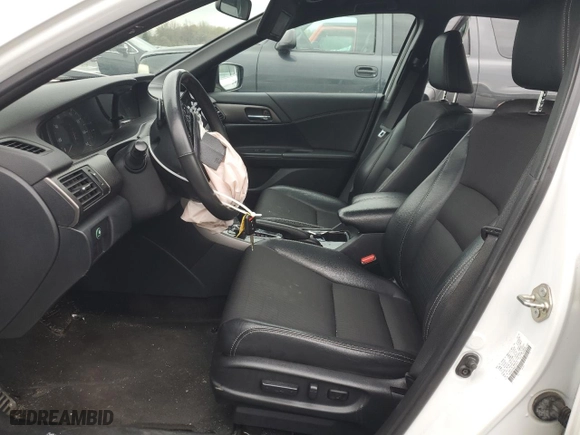2016 Honda Accord Sedan Sport with VIN 1HGCR2F56GA132414, listed as a Copart auction lot 52891895 with 107,688 mi miles and Salvage Title. Bid and sale history available at carsss.com. Image 7.