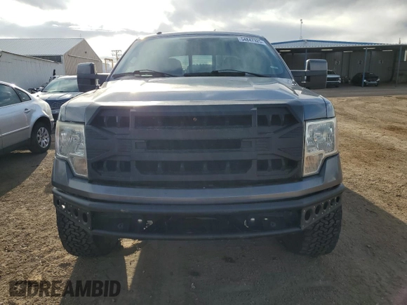 2010 Ford F-150 XL with VIN 1FTFW1EV6AFA03440, listed as a Copart auction lot 54847325 with 176,807 mi miles and Salvage Title. Bid and sale history available at DreamBid. Image 5.