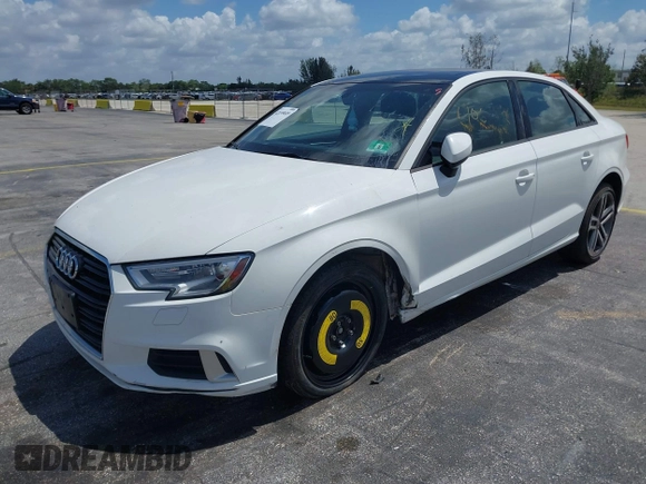 2018 Audi A3 Premium with VIN WAUB8GFF3J1064273, listed as a IAAI auction lot 42155689 with 92,737 mi miles and . Bid and sale history available at DreamBid. Image 17.