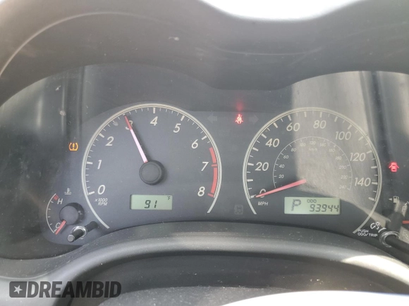 2011 Toyota Corolla L with VIN JTDBU4EE5BJ093457, listed as a Copart auction lot 51695305 with 93,944 mi miles and Salvage Title. Bid and sale history available at carsss.com. Image 9.