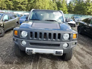 2008 Hummer H3 SUV Luxury with VIN 5GTEN43E588185822, listed as a Copart auction lot 76406734 with 181,808 mi miles and Clean Title. Bid and sale history available at carsss.com. Image 5.