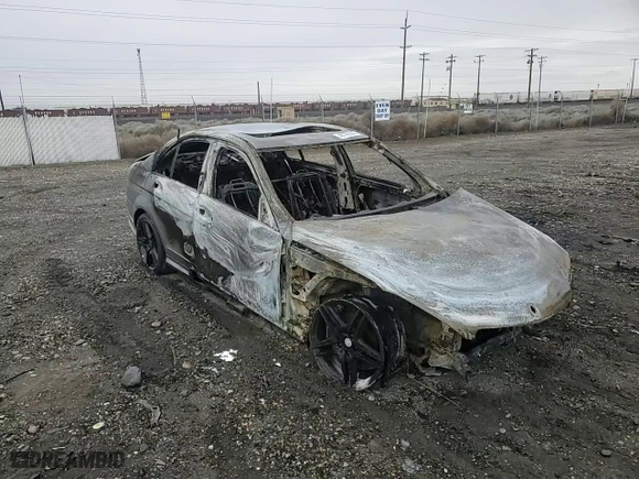 2009 Mercedes-Benz C-Class 3.0L Sport with VIN WDDGF54X49F260712, listed as a Copart auction lot 48760925 with 0 mi miles and Salvage Title. Bid and sale history available at carsss.com. Image 11.