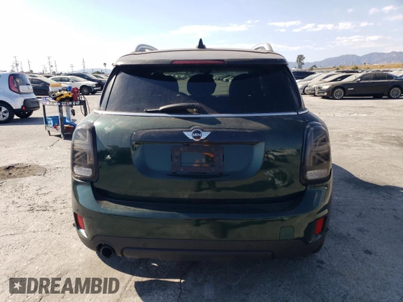 2018 MINI Countryman Cooper S E with VIN WMZYU7C49J3E56564, listed as a Copart auction lot 70389084 with 27,865 mi miles and Salvage Title. Bid and sale history available at carsss.com. Image 6.