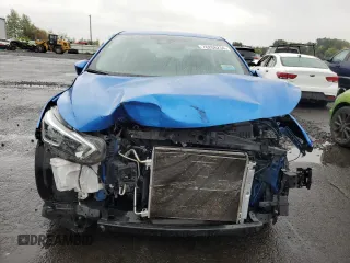 2021 Nissan Versa SV with VIN 3N1CN8EVXML862039, listed as a Copart auction lot 76208234 with 56,008 mi miles and Salvage Title. Bid and sale history available at carsss.com. Image 5.