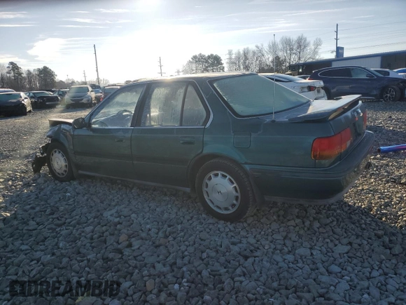 1992 Honda Accord z VIN 1HGCB7675NA166361, wystawiony jako Copart lot #45403685 z przebiegiem 384 361 mil mil oraz Szkoda całkowita • Salvage title. Historia ofert i sprzedaży dostępna na DreamBid. Obrazek 2.
