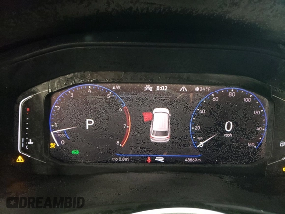 2021 Volkswagen Atlas SEL R-Line с VIN 1V2SR2CA0MC536612, выставлен на аукционе Copart как лот 44767555 с пробегом 48 869 миль миль и Списание • Salvage title. История ставок и продаж доступна на DreamBid. Изображение 9.