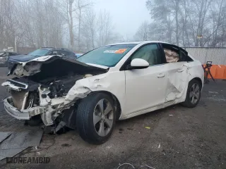 2011 Chevrolet Cruze LT w/2LT with VIN 1G1PG5S92B7122865, listed as a Copart auction lot 87945975 with 151,864 mi miles and Salvage Title. Bid and sale history available at carsss.com. Image 1.