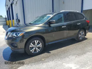 2017 Nissan Pathfinder S with VIN 5N1DR2MN6HC602674, listed as a Copart auction lot 61029475 with 85,263 mi miles and Clean title. Bid and sale history available at DreamBid. Image 1.