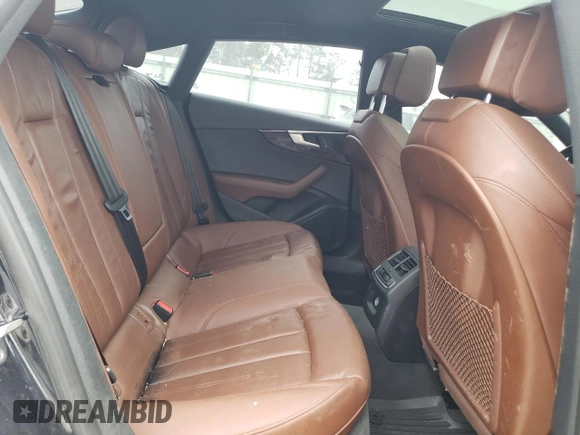 2018 Audi A5 Sportback Premium Plus with VIN WAUENCF51JA065167, listed as a Copart auction lot 45390213 with 59,619 mi miles. Bid and sale history available at carsss.com. Image 10.