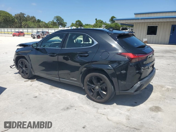 2021 Lexus UX 250h с VIN JTHP9JBHXM2045467, выставлен на аукционе Copart как лот 60781685 с пробегом 37 638 миль миль и Списание • Salvage title. История ставок и продаж доступна на DreamBid. Изображение 2.