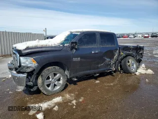 2017 Ram 1500 Big Horn with VIN 1C6RR7LG3HS852607, listed as a Copart auction lot 49601085 with 97,359 mi miles and Salvage Title. Bid and sale history available at carsss.com. Image 1.