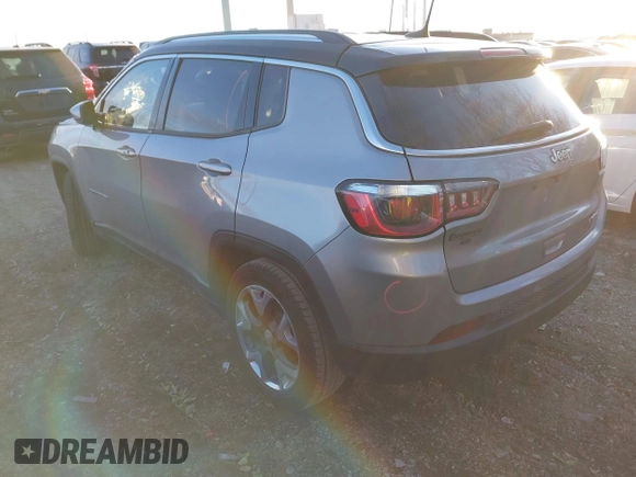 2020 Jeep Compass Limited z VIN 3C4NJCCB3LT150578, wystawiony jako IAAI lot #41054717 z przebiegiem 124 748 mil mil oraz . Historia ofert i sprzedaży dostępna na DreamBid. Obrazek 3.