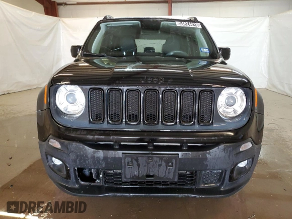2018 Jeep Renegade Altitude with VIN ZACCJABB1JPH43826, listed as a Copart auction lot 54524815 with 70,638 mi miles and Clean Title. Bid and sale history available at DreamBid. Image 5.