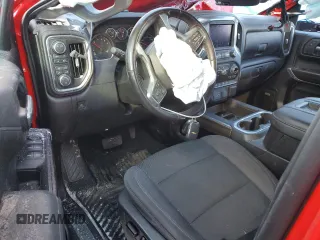 2021 Chevrolet Silverado 1500 RST with VIN 1GCUYEET1MZ132633, listed as a Copart auction lot 42804675 with 0 mi miles and Non Repairable. Bid and sale history available at carsss.com. Image 8.