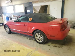 2007 Ford Mustang Deluxe with VIN 1ZVFT84NX75329658, listed as a Copart auction lot 60537385 with Not provided miles and Salvage title. Bid and sale history available at DreamBid. Image 2.