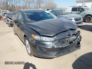 2020 Ford Fusion SE with VIN 3FA6P0H74LR207234, listed as a IAAI auction lot 41764169 with 94,518 mi miles. Bid and sale history available at carsss.com. Image 1.