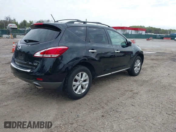 2011 Nissan Murano S with VIN JN8AZ1MW8BW187586, listed as a IAAI auction lot 42032510 with 131,702 mi miles and . Bid and sale history available at DreamBid. Image 4.