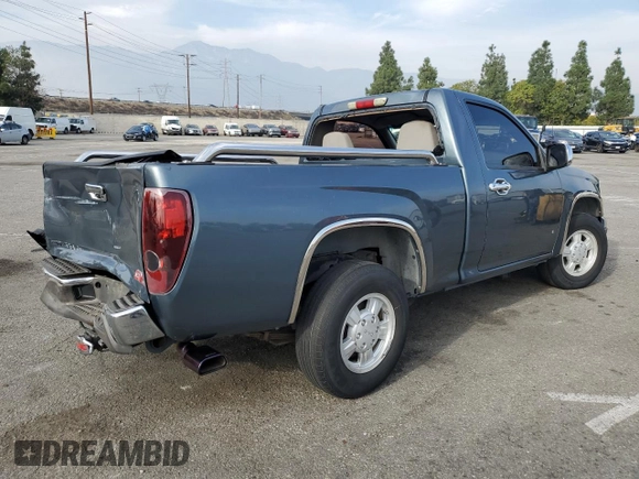 2007 GMC Canyon SL with VIN 1GTCS149978135463, listed as a Copart auction lot 83478084 with 134,667 mi miles and Salvage Title. Bid and sale history available at carsss.com. Image 3.