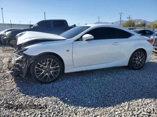 2016 Lexus RC 300 F Sport with VIN JTHSM5BC1G5000909, listed as a Copart auction lot 77376524 with 87,939 mi miles and Salvage Title. Bid and sale history available at carsss.com. Image 1.
