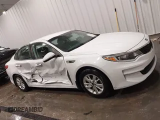 2016 Kia Optima LX with VIN 5XXGT4L38GG048180, listed as a IAAI auction lot 41923650 with 58,018 mi miles. Bid and sale history available at carsss.com. Image 13.