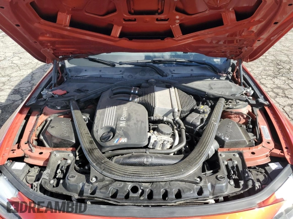 2015 BMW M4 with VIN WBS3R9C57FF708758, listed as a Copart auction lot 41101764 with 65,416 mi miles. Bid and sale history available at carsss.com. Image 12.