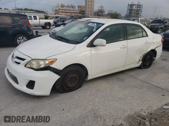 2011 Toyota Corolla L with VIN JTDBU4EE5BJ093457, listed as a Copart auction lot 51695305 with 93,944 mi miles and Salvage Title. Bid and sale history available at carsss.com. Image 1.