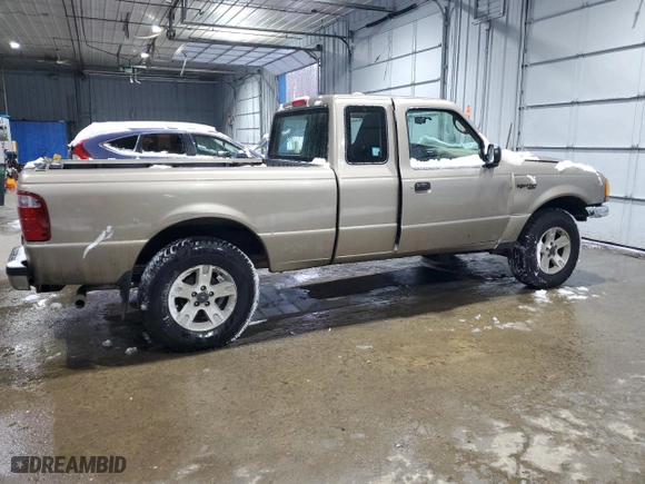 2004 Ford Ranger XL Fleet with VIN 1FTYR15E94TA00148, listed as a Copart auction lot 43506265 with 90,812 mi miles and Salvage Title. Bid and sale history available at carsss.com. Image 3.