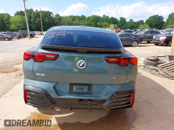 2025 BMW X2 xDrive28i z VIN WBX63GM01S5075478, wystawiony jako IAAI lot #41919737 z przebiegiem 219 mil mil oraz . Historia ofert i sprzedaży dostępna na DreamBid. Obrazek 16.