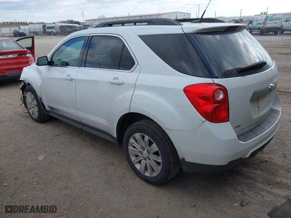 2011 Chevrolet Equinox LT w/2LT with VIN 2CNFLNEC8B6258807, listed as a IAAI auction lot 41011663 with 177,920 mi miles. Bid and sale history available at carsss.com. Image 3.
