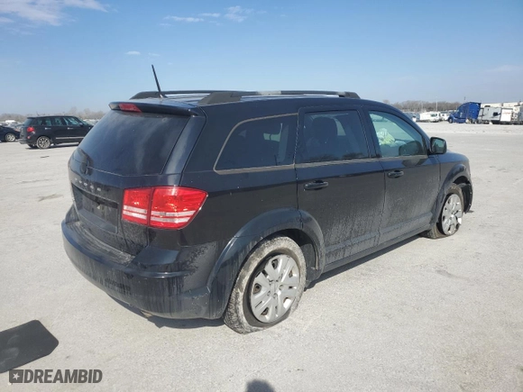 2019 Dodge Journey SE Value Pkg with VIN 3C4PDCAB9KT872610, listed as a Copart auction lot 47427685 with 83,209 mi miles and Salvage Title. Bid and sale history available at carsss.com. Image 3.