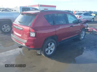 2014 Jeep Compass Sport with VIN 1C4NJDBB1ED644485, listed as a IAAI auction lot 41312986 with 89,250 mi miles. Bid and sale history available at carsss.com. Image 4.