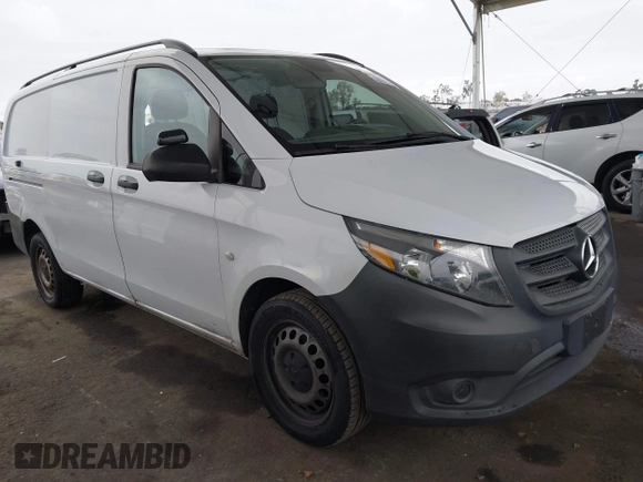 2016 Mercedes-Benz Metris Cargo with VIN WD3PG2EA9G3086998, listed as a IAAI auction lot 42044123 with 100,887 mi miles. Bid and sale history available at carsss.com. Image 1.