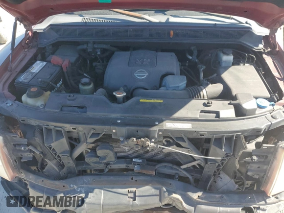 2011 Nissan Armada SV with VIN 5N1BA0ND6BN617499, listed as a Copart auction lot 52533945 with 158,645 mi miles and Salvage Title. Bid and sale history available at DreamBid. Image 12.