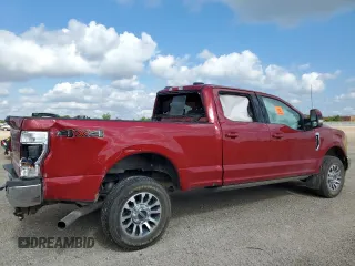 2022 Ford F-250 XL with VIN 1FT7W2B63NED86675, listed as a Copart auction lot 58701495 with 6,165 mi miles and Salvage title. Bid and sale history available at DreamBid. Image 3.