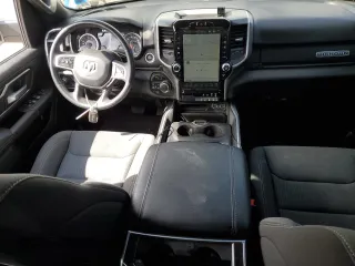 2023 Ram 1500 Big Horn with VIN 1C6SRFBT5PN578883, listed as a Copart auction lot 48968205 with 28,181 mi miles and Salvage Title. Bid and sale history available at carsss.com. Image 8.
