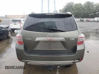2009 Toyota Highlander Hybrid with VIN JTEEW41A892034347, listed as a Copart auction lot 72985204 with 212,810 mi miles and Salvage Title. Bid and sale history available at carsss.com. Image 6.
