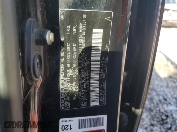 2019 Toyota Sienna XLE Auto Access Seat with VIN 5TDYZ3DC1KS969126, listed as a Copart auction lot 53497695 with 147,989 mi miles and Clean Title. Bid and sale history available at carsss.com. Image 13.
