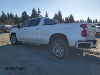 2019 Chevrolet Silverado 1500 High Country with VIN 1GCUYHEL7KZ316795, listed as a Copart auction lot 44081935 with 87,432 mi miles and Salvage Title. Bid and sale history available at carsss.com. Image 2.