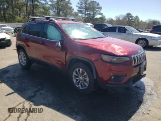 2020 Jeep Cherokee Altitude with VIN 1C4PJMLX5LD637295, listed as a Copart auction lot 47596535 with 101,922 mi miles and Salvage Title. Bid and sale history available at carsss.com. Image 4.