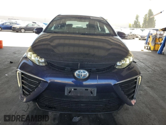 2017 Toyota Mirai with VIN JTDBVRBD6HA002324, listed as a Copart auction lot 57705545 with 69,316 mi miles and Salvage title. Bid and sale history available at DreamBid. Image 5.